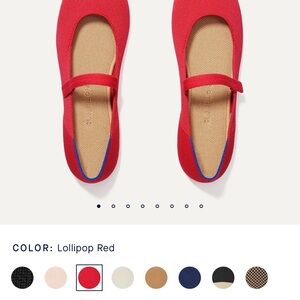 Rothy's Lollipop Red Flats